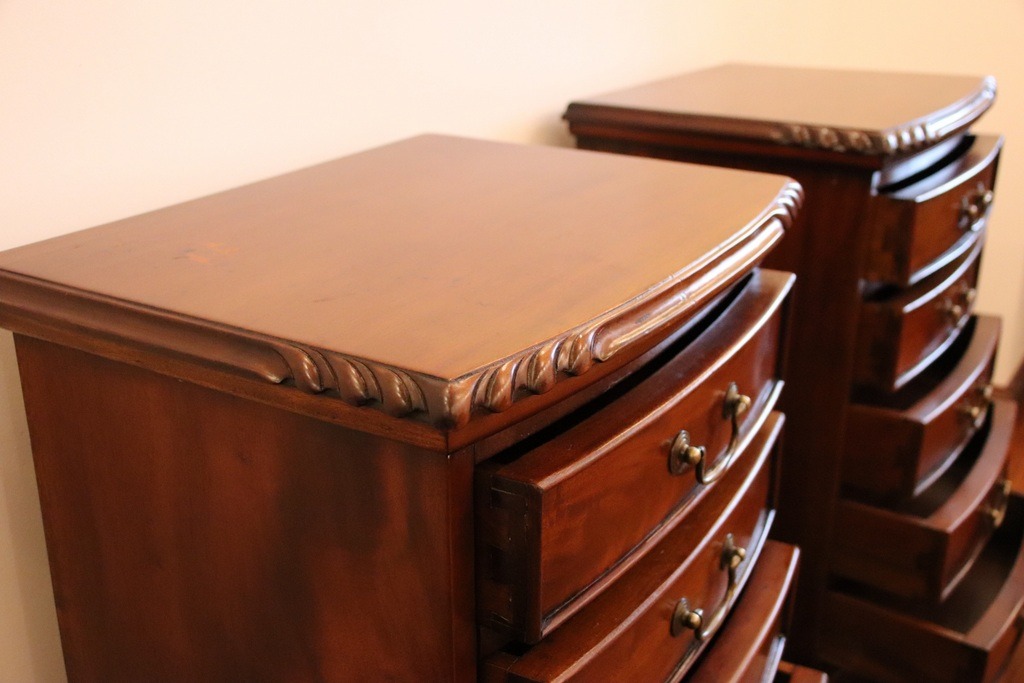 Pair of Solid Wood Bedside Tables - Image 11