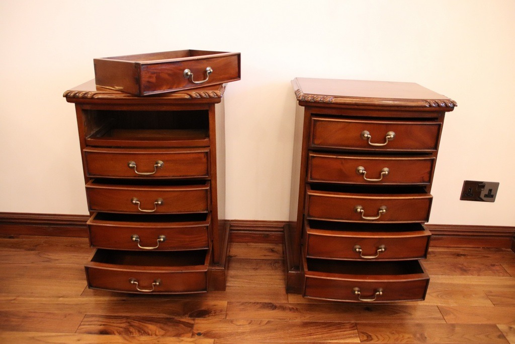 Pair of Solid Wood Bedside Tables - Image 13