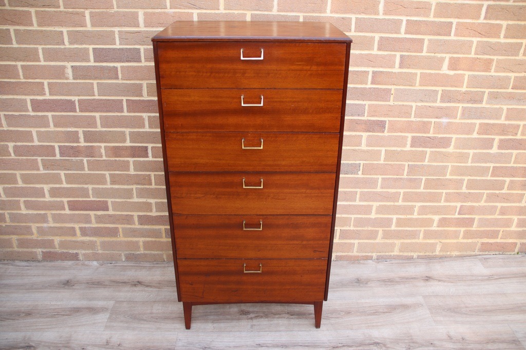 Mid-Century Tallboy Chest of Drawers - Image 2