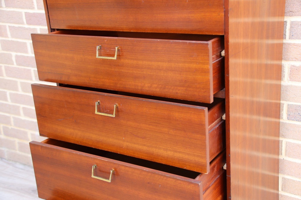Mid-Century Tallboy Chest of Drawers - Image 5