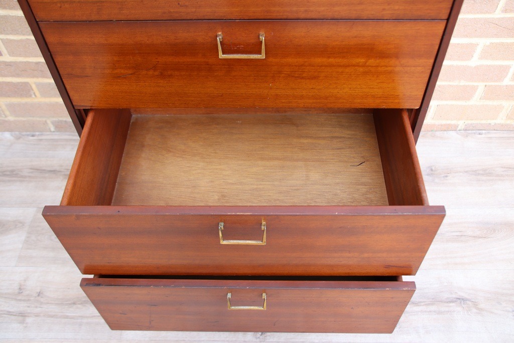 Mid-Century Tallboy Chest of Drawers - Image 7