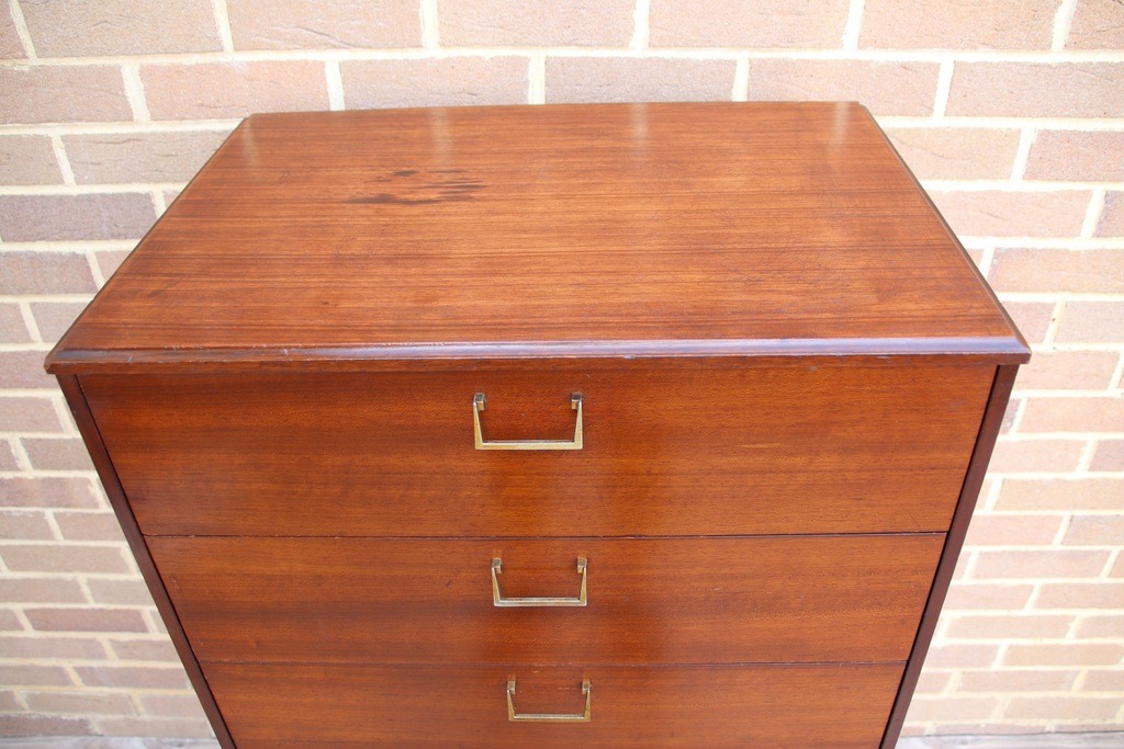 Mid-Century Tallboy Chest of Drawers - Image 11