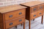 Pair of Edwardian-style Bedside Tables - Image 4