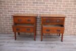 Pair of Edwardian-style Bedside Tables - Image 6