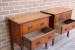 Pair of Edwardian-style Bedside Tables - Image 7