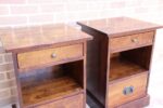 Pair of Laura Ashley Garrat Chestnut Bedside Tables - Image 16