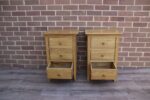 Pair of John Lewis Oak Bedside Tables - Image 3