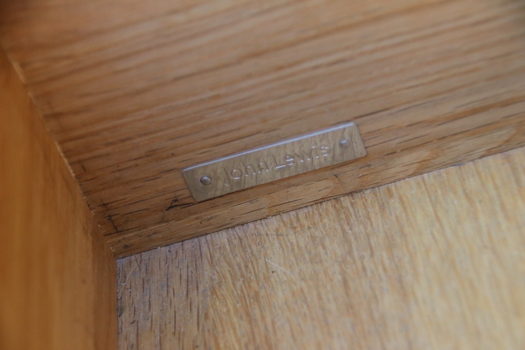 Pair of John Lewis Oak Bedside Tables - Image 6