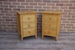 Pair of John Lewis Oak Bedside Tables - Image 7