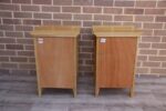 Pair of John Lewis Oak Bedside Tables - Image 9