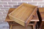 Pair of Oak Vintage Bedside Tables - Image 8