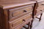 Pair of Oak Vintage Bedside Tables - Image 9