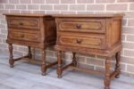 Pair of Oak Vintage Bedside Tables - Image 15