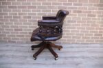 Chesterfield Vintage Captains Chair - Image 5