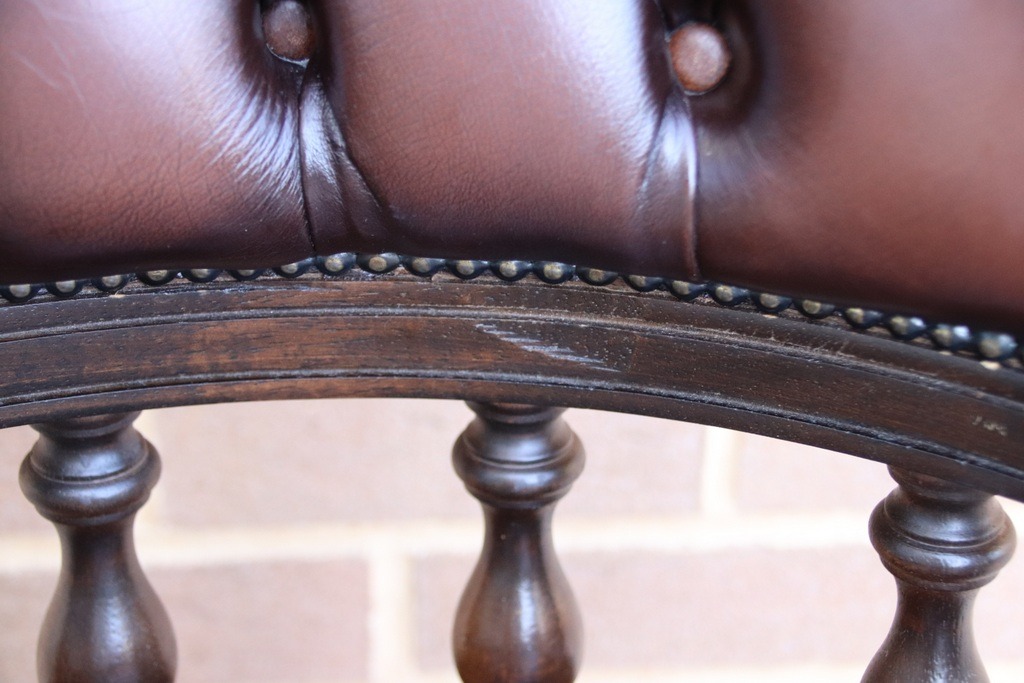 Chesterfield Vintage Captains Chair - Image 15