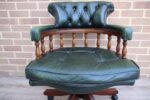 Chesterfield Padded Captains Chair - Image 7