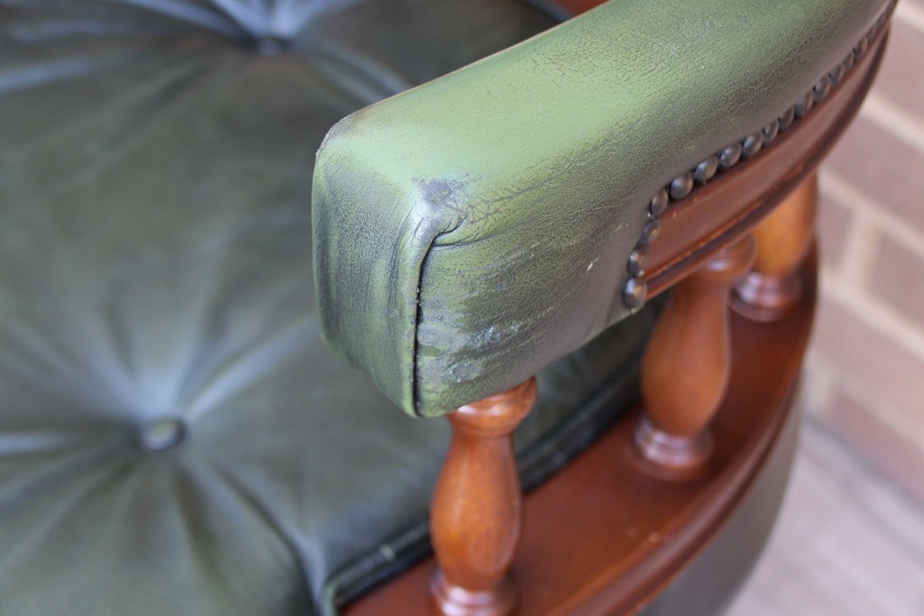 Chesterfield Padded Captains Chair - Image 9