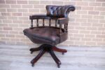 Chesterfield Vintage Captains Chair - Image 2