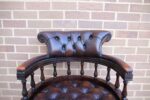 Chesterfield Vintage Captains Chair - Image 9