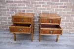 Pair of Vintage Bedside Tables - Image 3