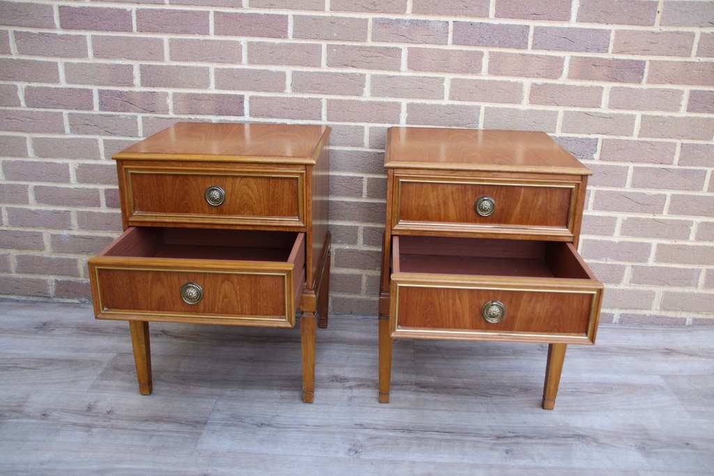 Pair of Vintage Bedside Tables - Image 3