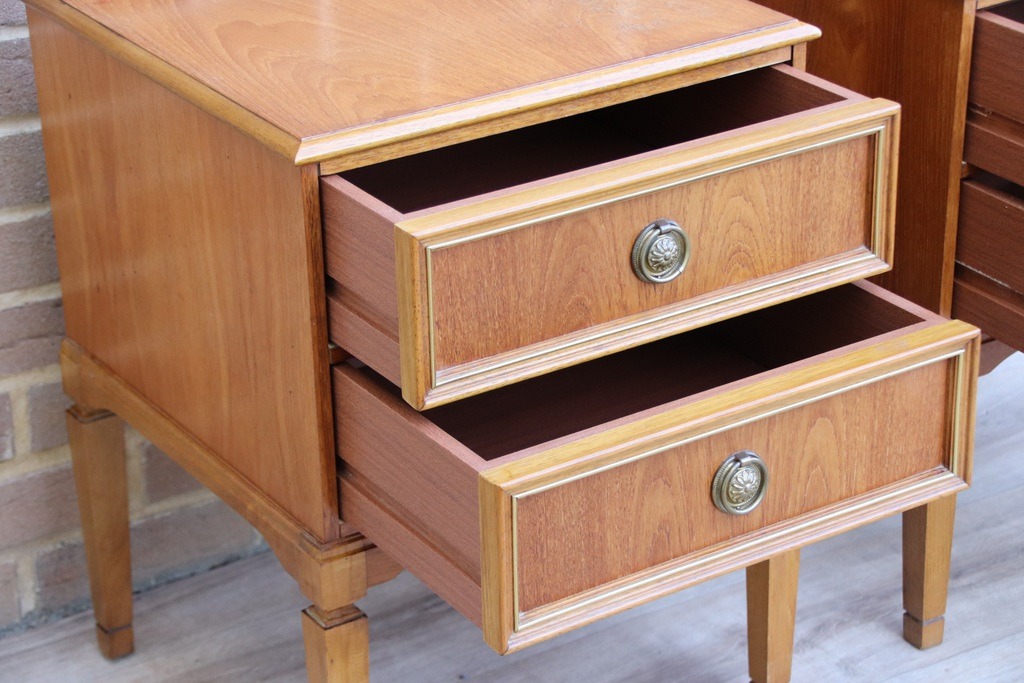 Pair of Vintage Bedside Tables - Image 5