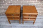 Pair of Vintage Bedside Tables - Image 14