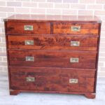 Laura Ashley Military Campaign Chest of Drawers