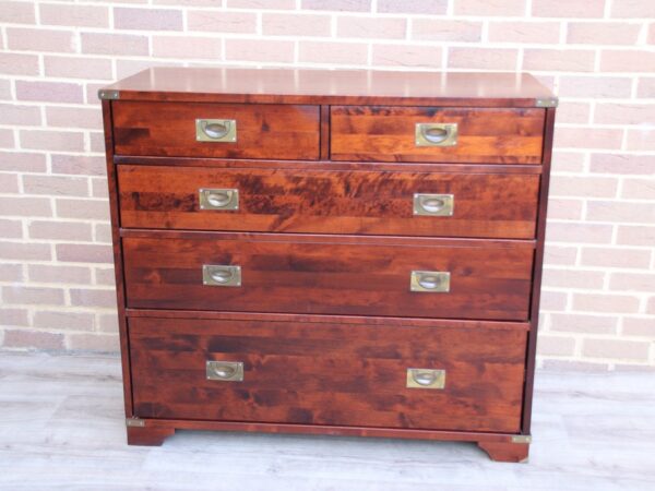 Laura Ashley Military Campaign Chest of Drawers