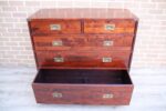 Laura Ashley Military Campaign Chest of Drawers - Image 4