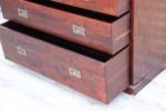 Laura Ashley Military Campaign Chest of Drawers - Image 8