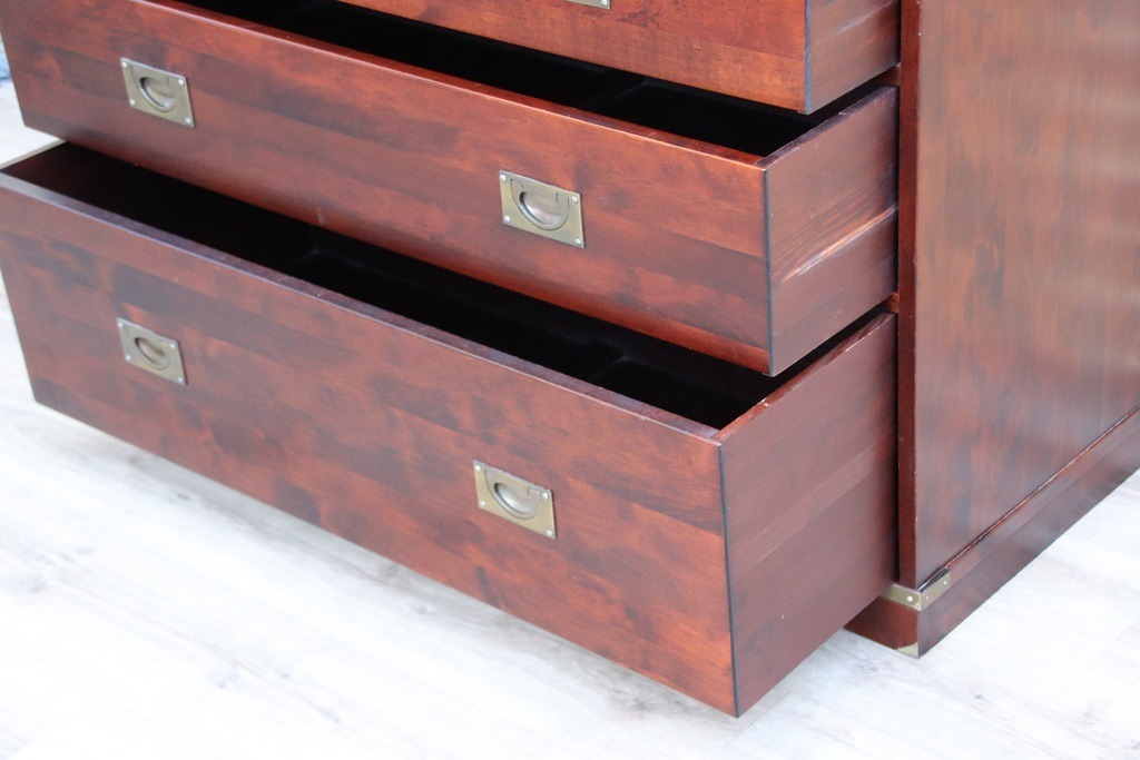 Laura Ashley Military Campaign Chest of Drawers - Image 8