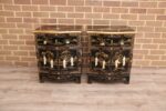 Pair of Chinese-style Bedside Tables