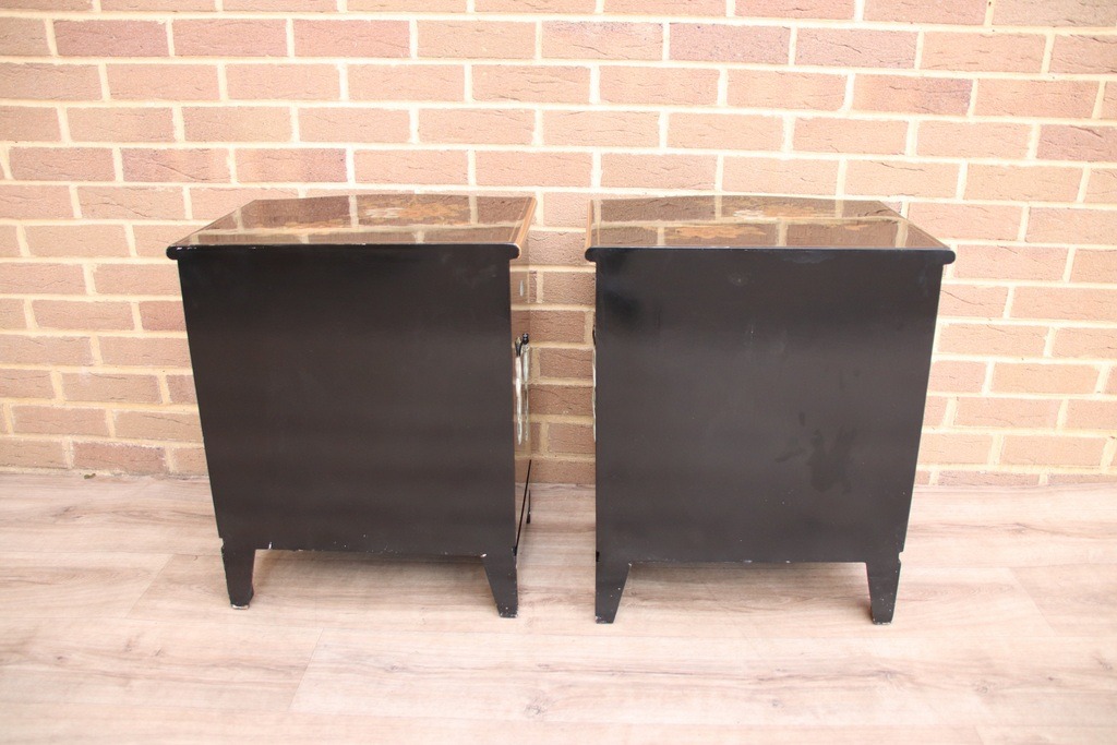 Pair of Chinese-style Bedside Tables - Image 13