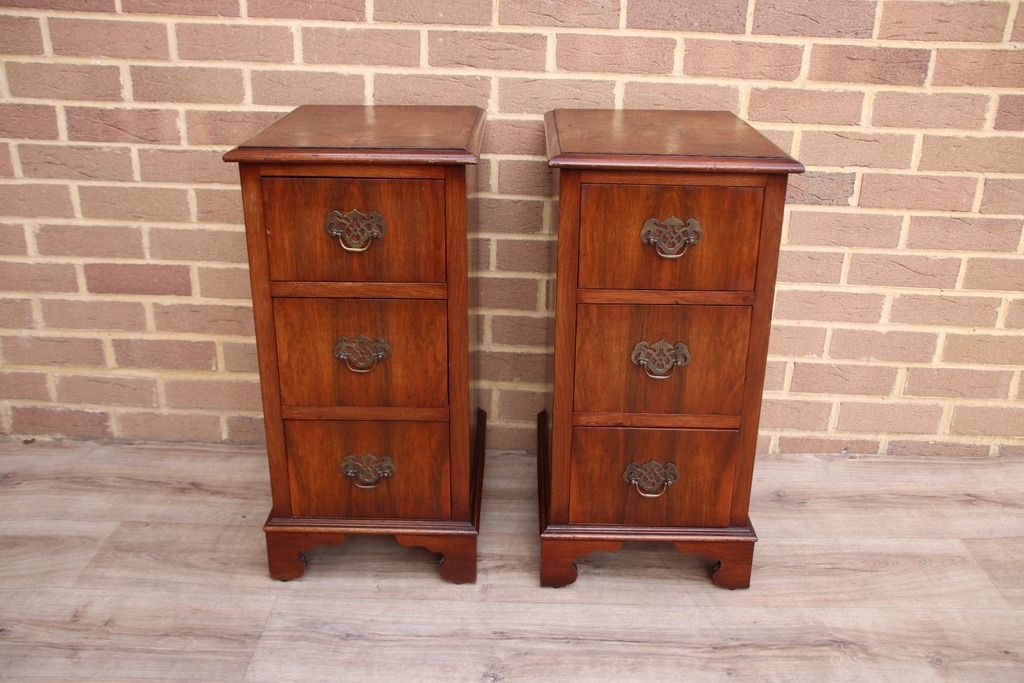 Pair of Vintage Bedside Tables - Image 1