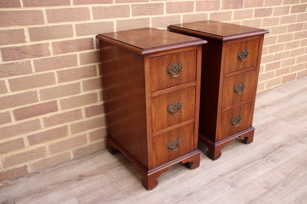 Pair of Vintage Bedside Tables - Image 2