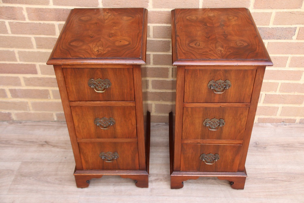 Pair of Vintage Bedside Tables - Image 3