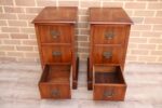 Pair of Vintage Bedside Tables - Image 4