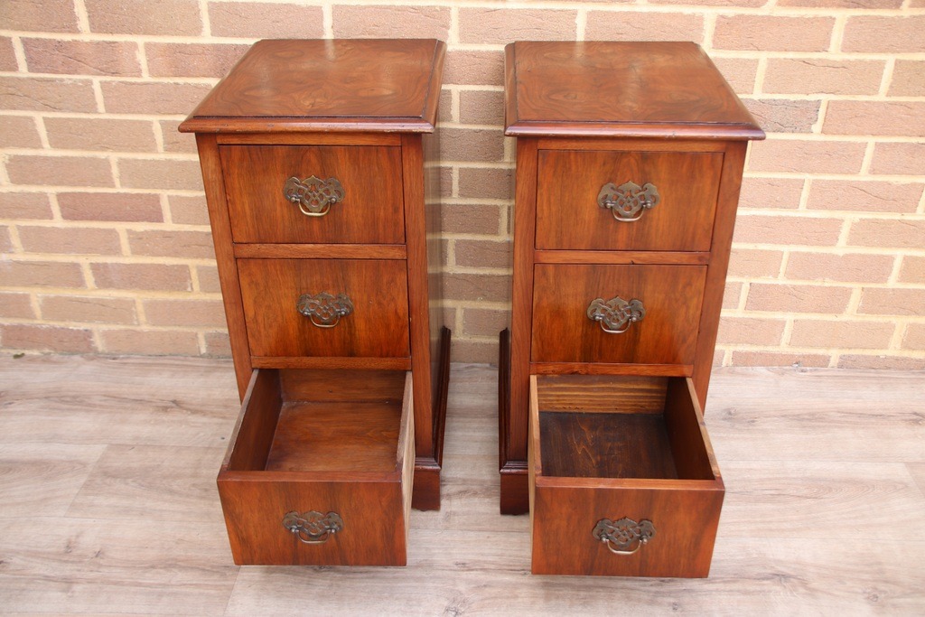 Pair of Vintage Bedside Tables - Image 4