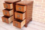 Pair of Vintage Bedside Tables - Image 9