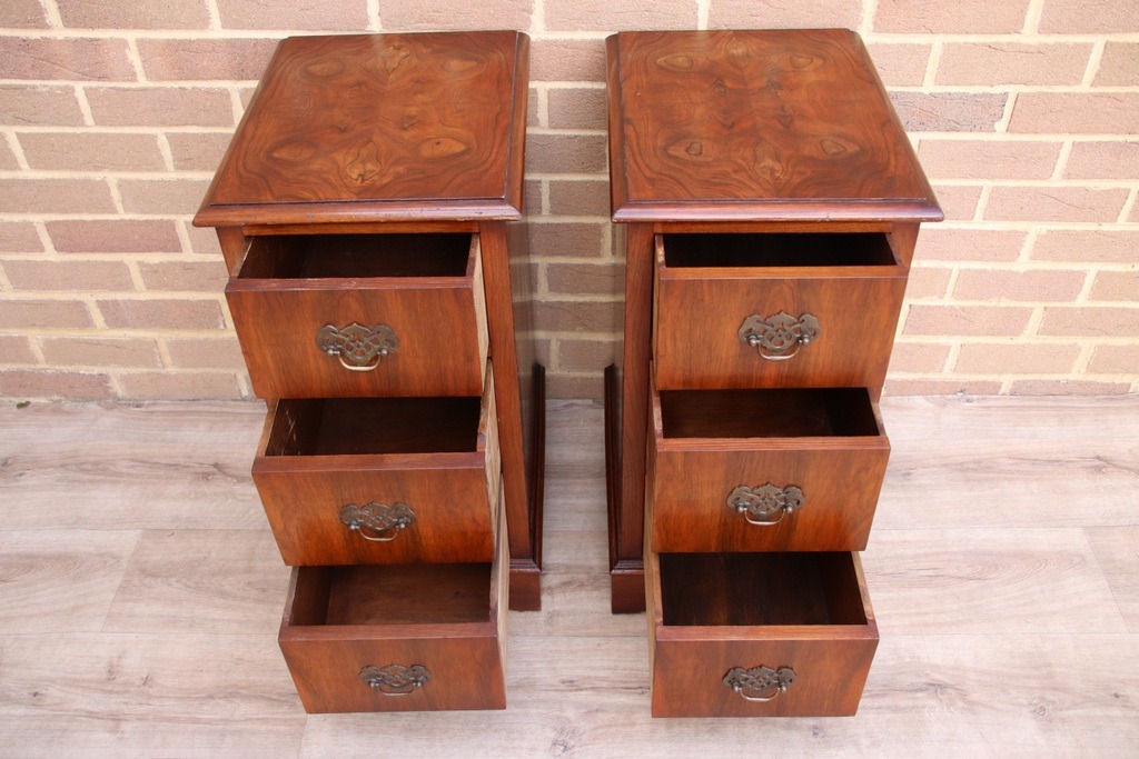 Pair of Vintage Bedside Tables - Image 10
