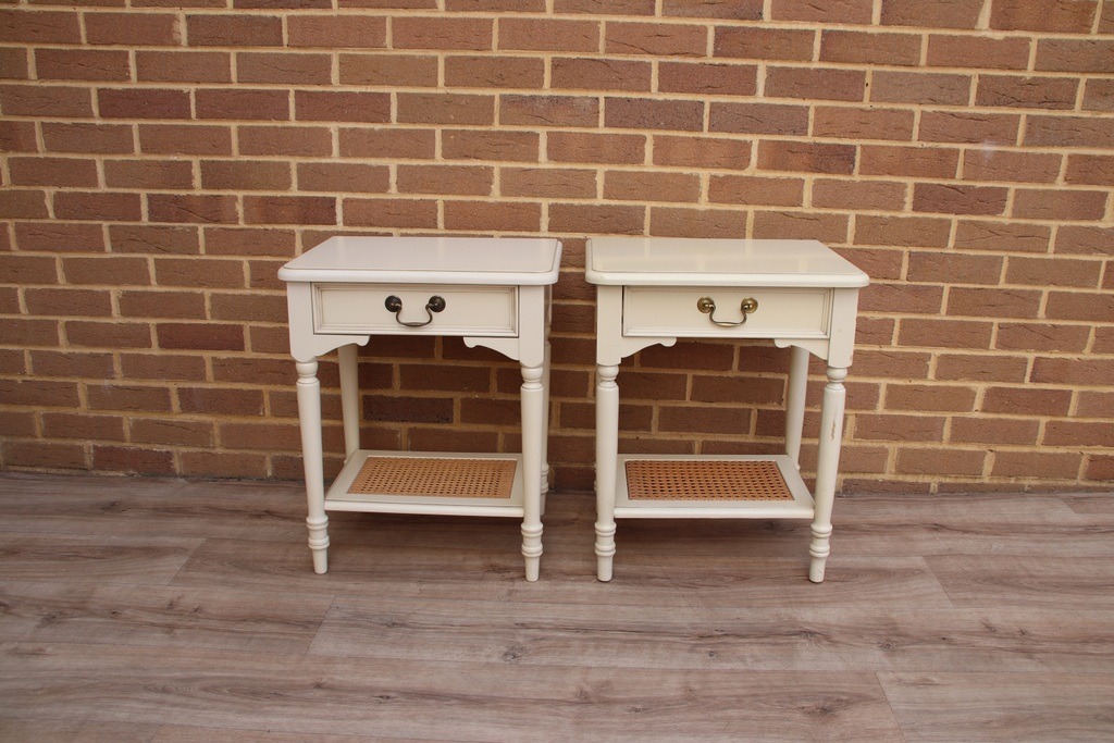IMG_9615 Pair of Laura Ashley Clifton Bedside Tables - Image 1