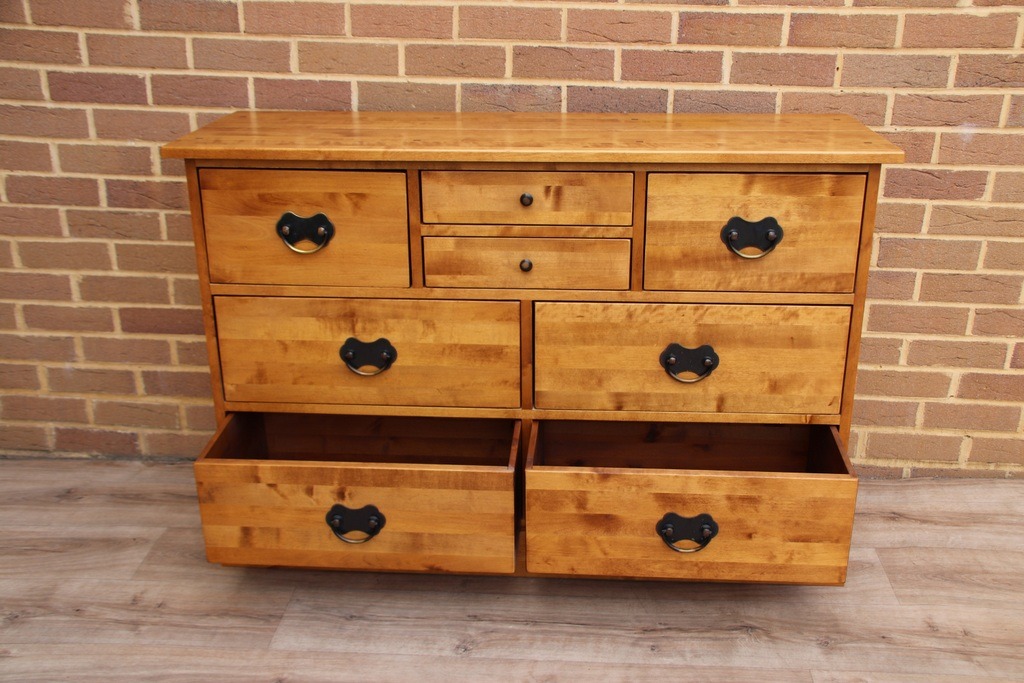 Laura Ashley Garrat Honey Chest of Drawers - Image 4