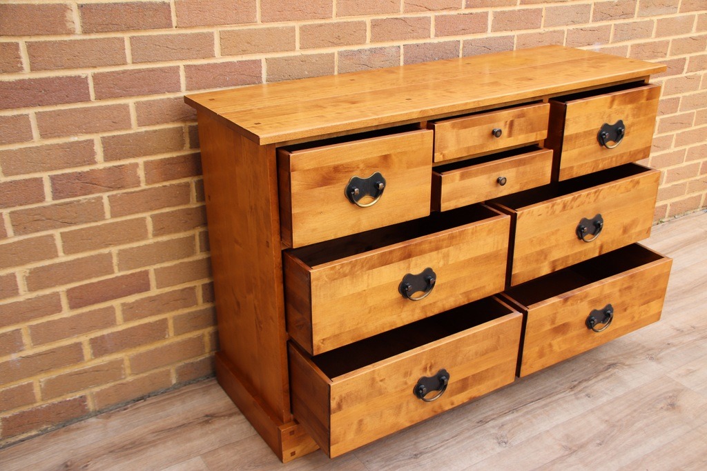 Laura Ashley Garrat Honey Chest of Drawers - Image 6