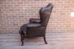 Vintage Chesterfield Wingback Armchair - Image 5