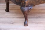 Vintage Chesterfield Wingback Armchair - Image 12