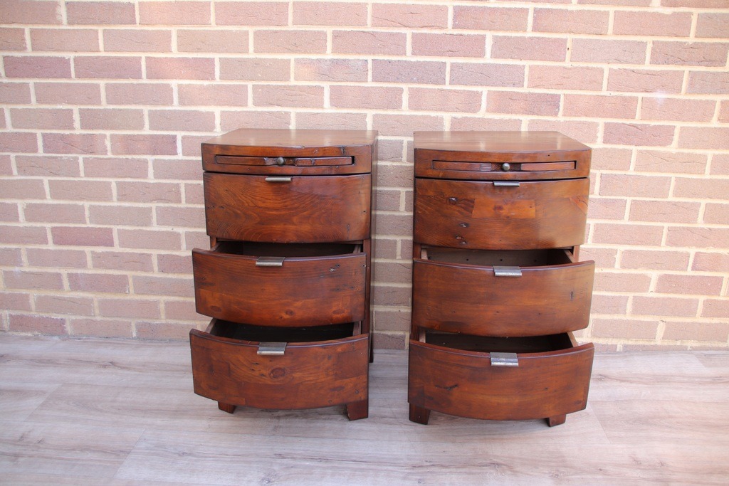 Pair of Barker and Stonehouse Bedside Tables - Image 5
