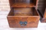 Pair of Laura Ashley Garrat Chestnut Bedside Tables - Image 4