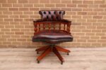 Chesterfield Vintage Captains Chair - Image 2
