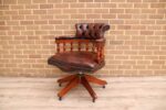 Chesterfield Vintage Captains Chair - Image 4